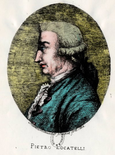 Portret Pietro Locatelli autorstwa Unknown artist