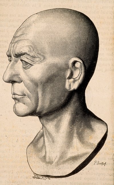 Portret Publiusza Korneliusza Scypiona Afrykańskiego, rzymskiego męża stanu (235-183 p.n.e.). autorstwa Unknown artist