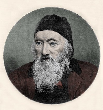 Portret Richarda Owena (1810-1890), angielskiego przyrodnika. autorstwa Unknown artist