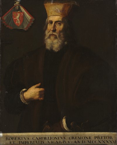 Portret Roberto Castiglione autorstwa Unknown artist