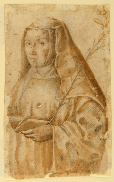 Portret św. Katarzyny ze Sieny autorstwa Unknown artist