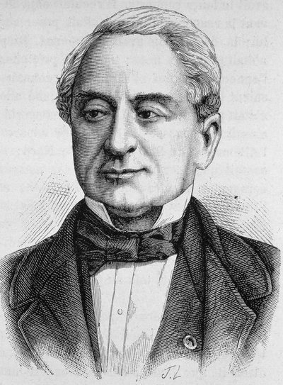 Portret Schneidera. Rycina z końca XIX wieku w „Histoire de France” H. Martina. autorstwa Unknown artist
