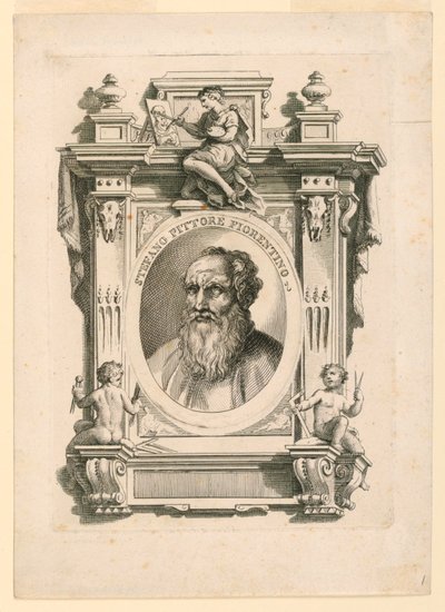 Portret Stefano Fiorentino autorstwa Unknown artist
