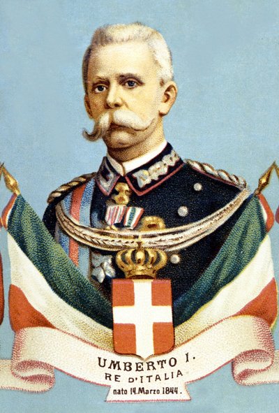 Portret Umberto 1. króla Włoch (Humbert I autorstwa Unknown artist