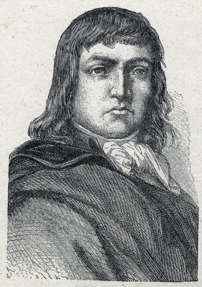 Portret Vincenta de Tinteniac (Chevalier) (1764-1795) generała chouana. autorstwa Unknown artist