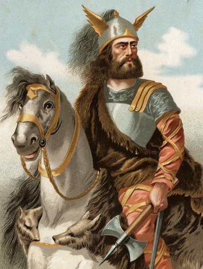 Portret Viriathe. po łacinie Viriatus lub Viriathus Lusitanian Chief (lud celtycki) (139 pne) po sławnych mężczyznach i kobietach. Barcelona 1877. autorstwa Unknown artist