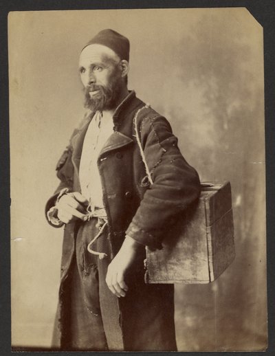 [Portret mężczyzny w fezie] autorstwa Unknown artist