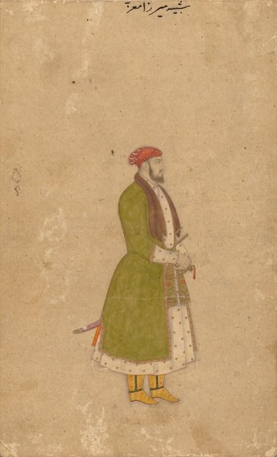 Portret dworzanina Mirzy Muizz autorstwa Unknown artist