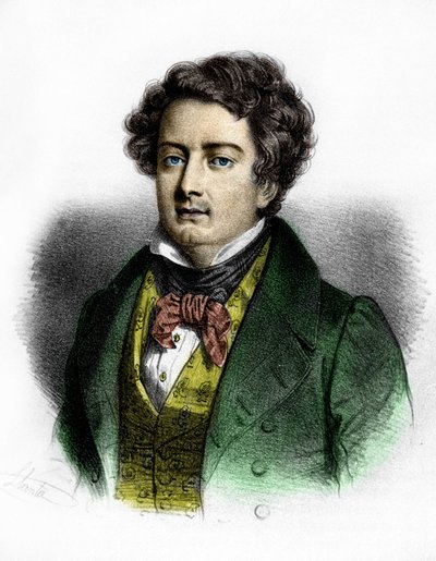 Portret francuskiego tenora Adolphe