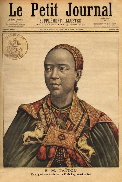 Portret Impressa Taytu Betul (Taitou autorstwa Unknown artist