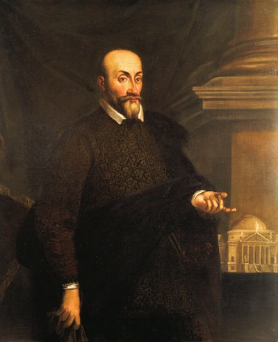 Portret architekta, Andrea Palladio autorstwa Unknown artist