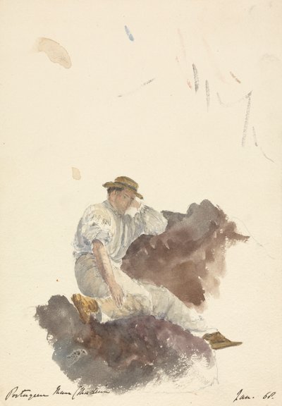 Portugalczyk (Madera), styczeń 1868 autorstwa Unknown artist