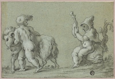 Putti jako pasterze autorstwa Unknown artist