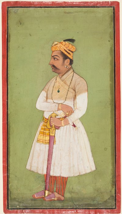 Raja Hari Sen z Mandi (r. 1604-1623-37) autorstwa Unknown artist