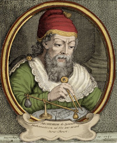 Reprezentacja Archimede z Syrakuz autorstwa Unknown artist