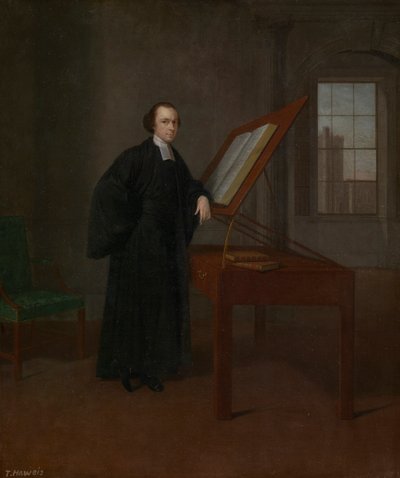Ks. dr Thomas Haweis (1734-1820), b.d. (olej na płótnie) autorstwa Unknown artist