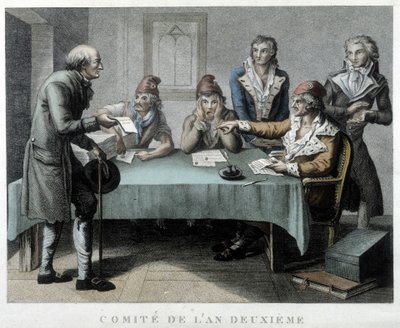 Komitet Rewolucyjny Roku II (1794) autorstwa Unknown artist