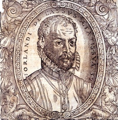 Rolanda de Lassusa. (Orlando di Lasso) 1532-1594 kompozytor francusko-flamandzki autorstwa Unknown artist