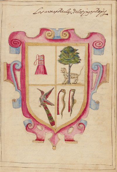 Królewski herb królów Inków autorstwa Unknown artist
