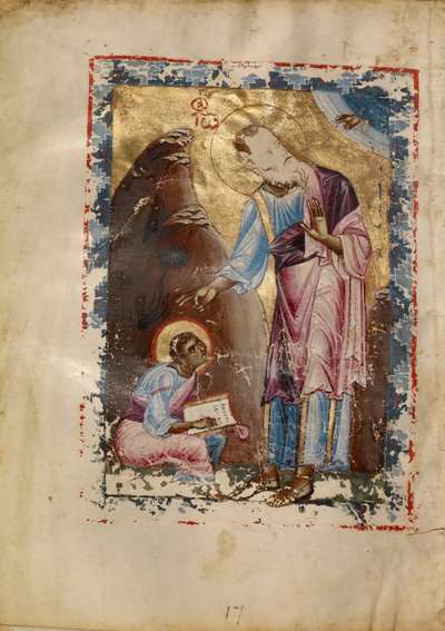 Święty Jan Ewangelista dyktujący autorstwa Unknown artist
