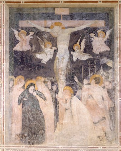 Scena ukrzyżowania, opactwo Pomposa, Włochy autorstwa Unknown artist