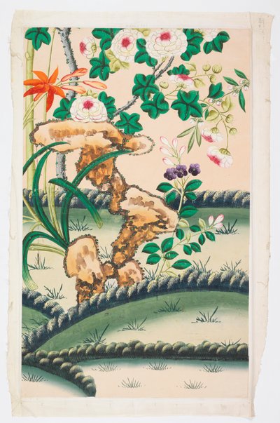 Sceniczny chiński eksport autorstwa Unknown artist