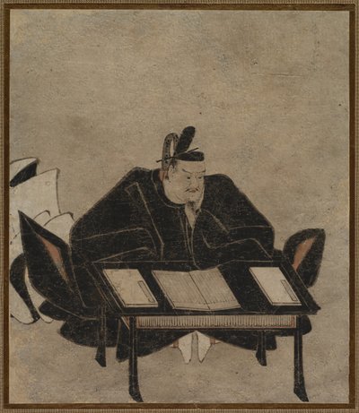 Siedzący urzędnik autorstwa Unknown artist