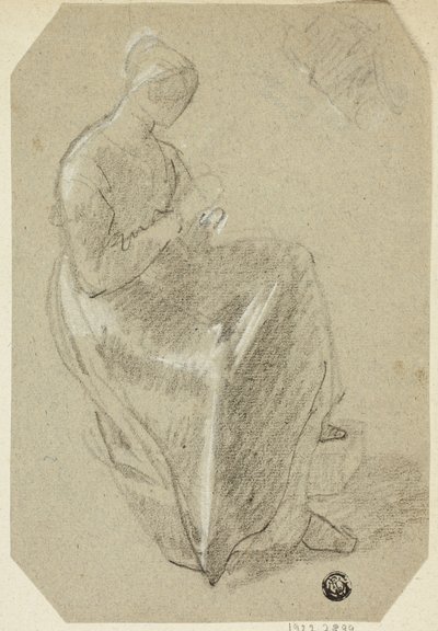 Kobieta siedząca autorstwa Unknown artist