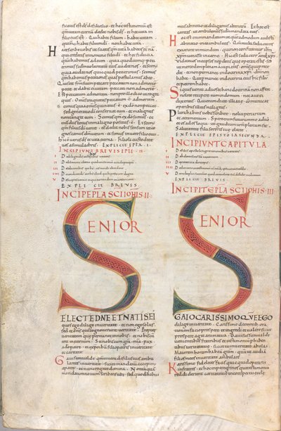 Senior.Epistola Iohannis II i Epistola Iohannis III autorstwa Unknown artist