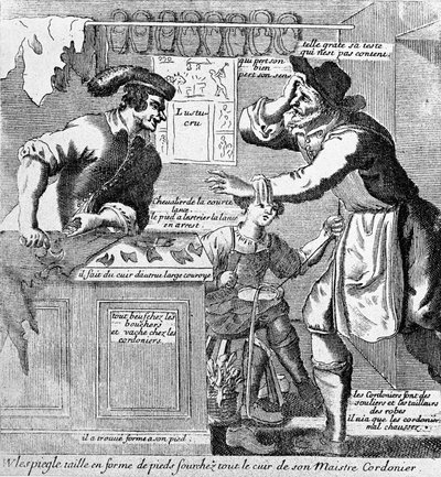 Szewc - 1782 - Musee Carnavalet. autorstwa Unknown artist