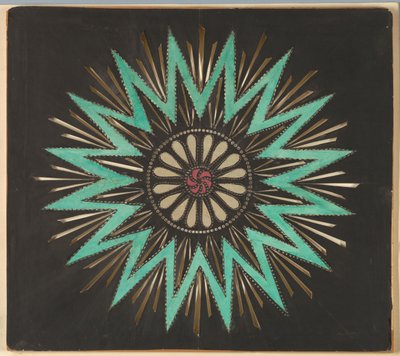 Szesnastoramienna gwiazda autorstwa Unknown artist