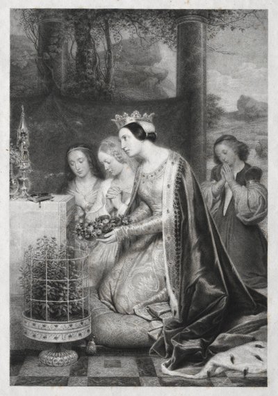 Św. Amelia Królowa Węgier autorstwa Unknown artist