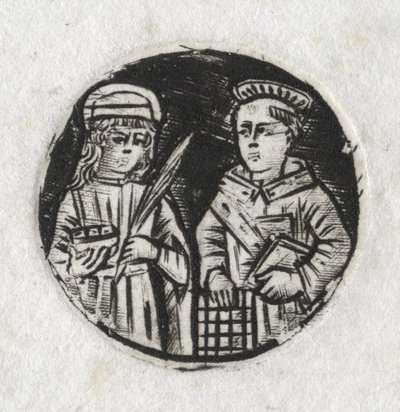 Św. Wawrzyńca i Św. Łucji autorstwa Unknown artist