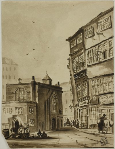 Kaplica św. Tomasza w Newcastle autorstwa Unknown artist
