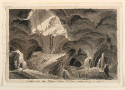 Scenografia, Jaskinie autorstwa Unknown artist