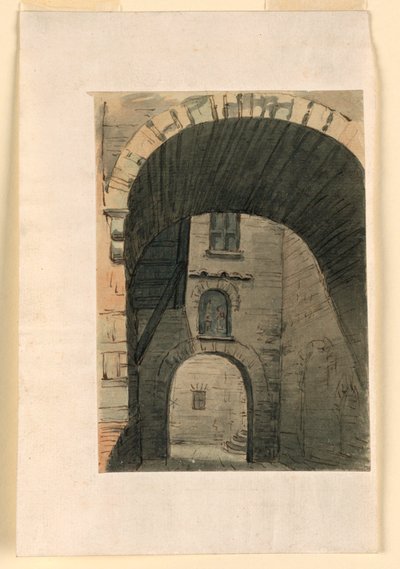 Scenografia, Sąd w Starym Budynku autorstwa Unknown artist