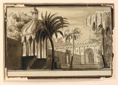 Scenografia, Ogrody Orientalne autorstwa Unknown artist
