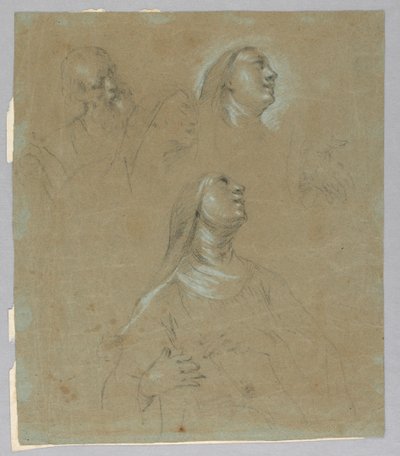 Studia do świętych postaci autorstwa Unknown artist