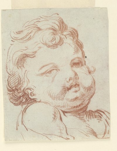 Studium głowy dziecka autorstwa Unknown artist