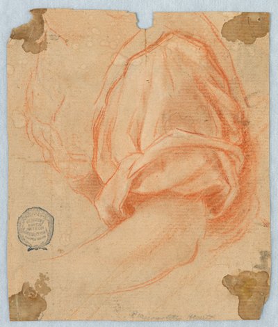 Badanie górnej części lewej ręki mężczyzny autorstwa Unknown artist