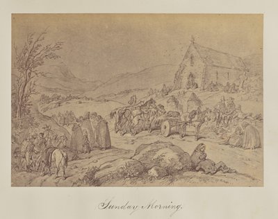 Niedzielny poranek. autorstwa Unknown artist