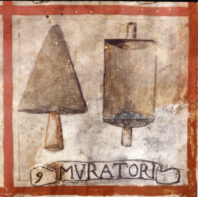 Symbol murarzy (tablica korporacyjna) autorstwa Unknown artist
