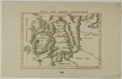 Tabuia Nova Hibernia Anglia i Szkocja autorstwa Unknown artist
