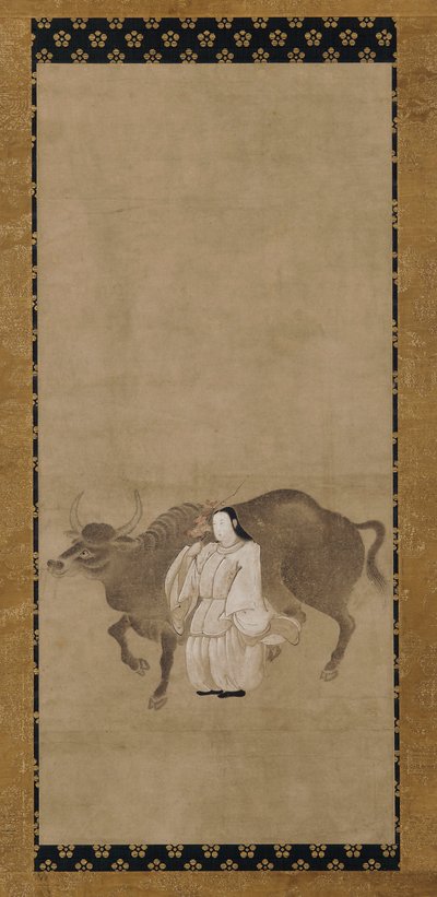 Tenjin (Sugawara no Michizane) Z planem x autorstwa Unknown artist