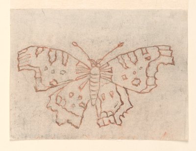 Projekt tekstyliów: motyl autorstwa Unknown artist