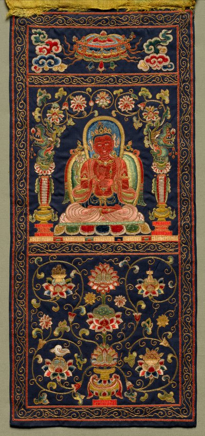 Thangka z Siódmym Bodhisattwą autorstwa Unknown artist