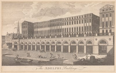 Budynki Adelphi autorstwa Unknown artist