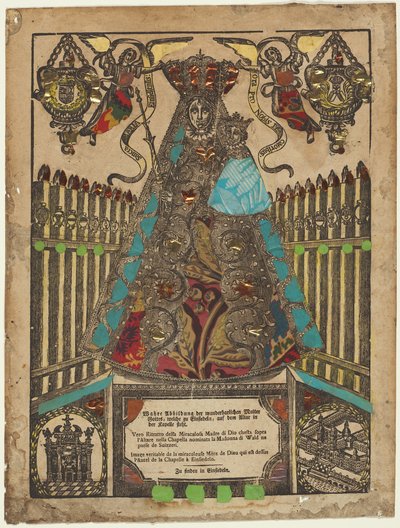Adoracja Madonny z Einsiedeln autorstwa Unknown artist