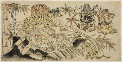 The Bad Tiger Cub autorstwa Unknown artist