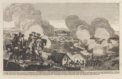 Bitwa praska, 6 maja 1757 (rycina liniowa) autorstwa Unknown artist